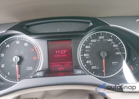 2011 Audi A4 2.0T Premium from USA, damaged, VIN WAUWFAFL5BA113310